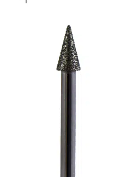 BUSC fraise diamantée fig. 859/010 FG turbine, grain moyen, pour le lissage des callosités et des ongles