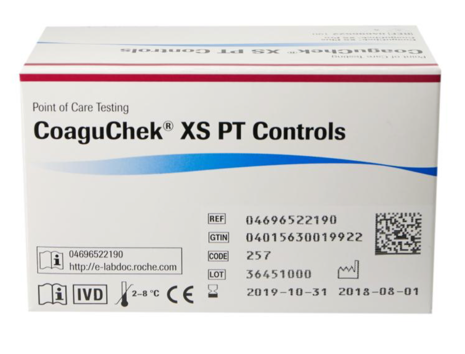 [A031964] COAGUCHEK XS PT contrôles 1 x 4 ml