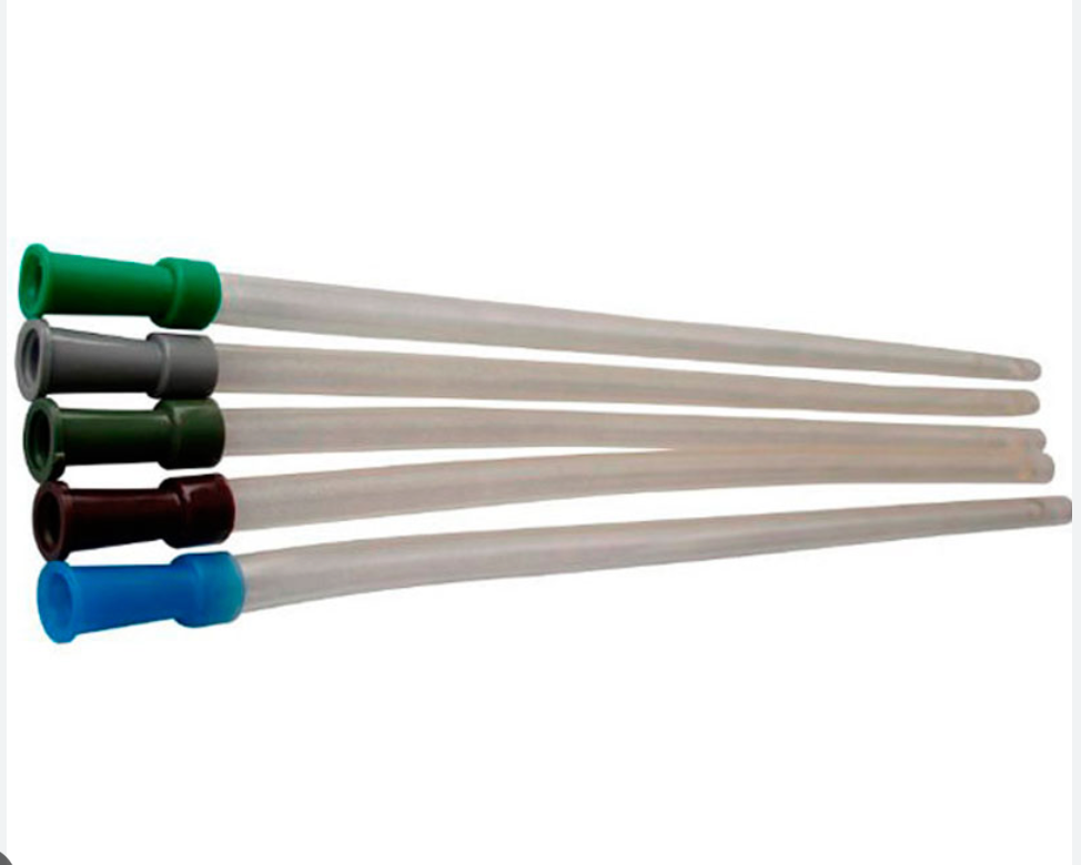 [680430] Sonde rectale CH30 36 cm 2 yeux latéraux, embout entonnoir, pointe fermée