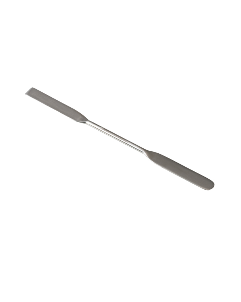 Spatule double 14 cm acier inoxydable