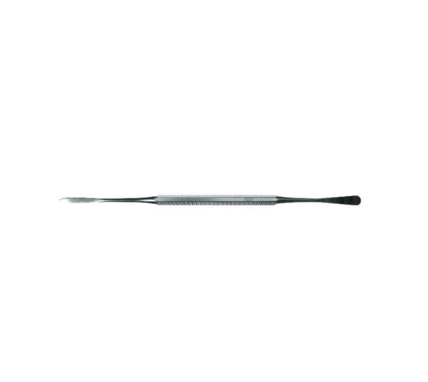 [2031 BERC] Spatule double 14 cm acier inoxydable