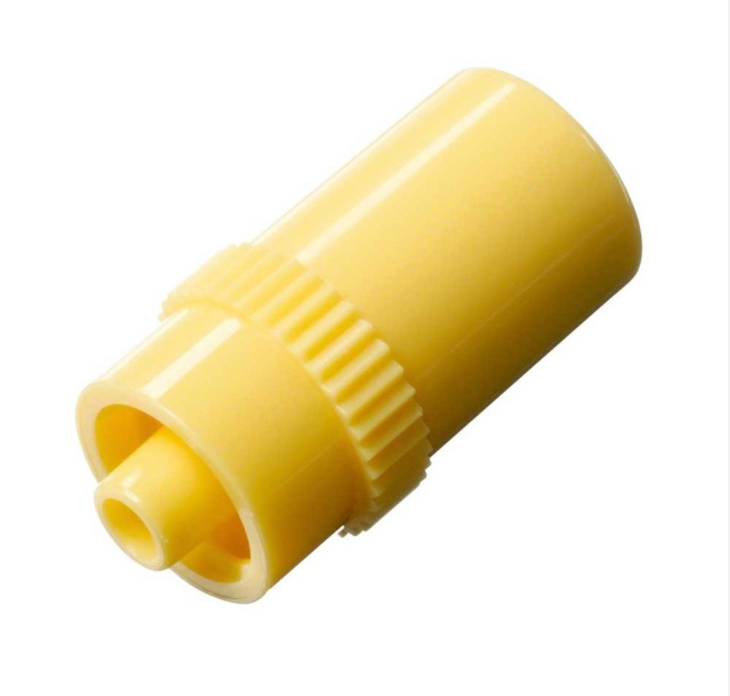 [4238010] Bouchon Luer avec port d’injection jaune