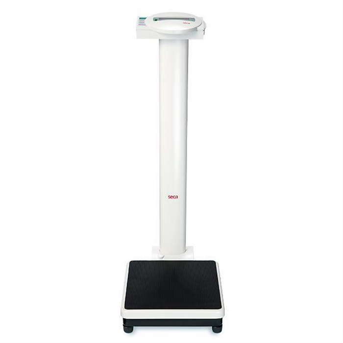 [799 7021 099] Balance colonne électronique SECA 799, numérique, avec fonction IMC, capacité 200?kg, étalonnée