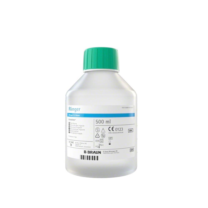 RINGER B.BRAUN 500 ml, Ecotainer, solution irrigation, Spüllösung
