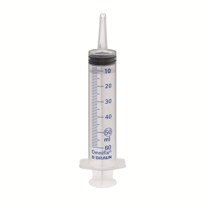 [4613503F] Seringues à usage unique avec embout de cathéter, 60 ml