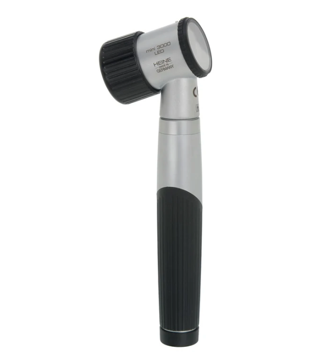 Dermatoscope MINI 3000 LED noir avec disque de contact gradué
