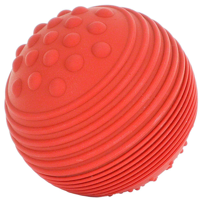 [03204 ROT] Balle réflexe Physio, Ø 7 cm, rouge