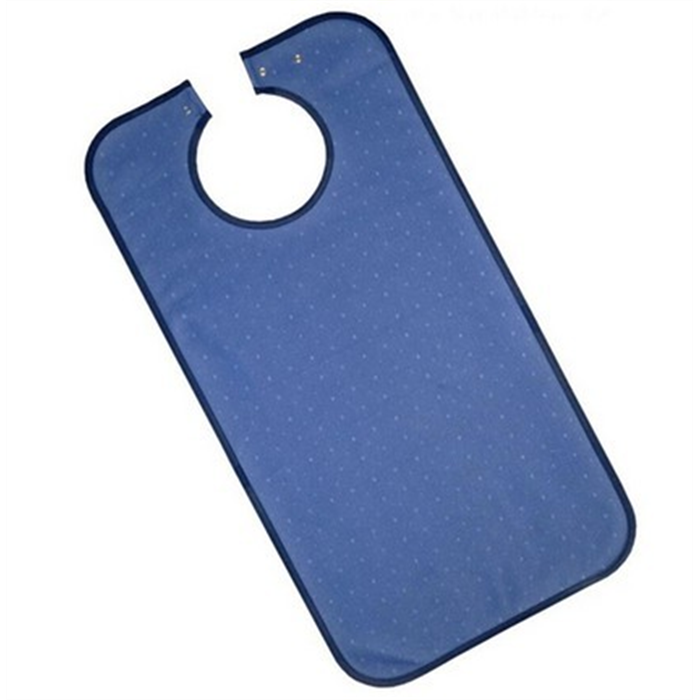 [4010-db] Tablier de repas, PU avec boutons-pression 45 x 85 cm, 
bleu foncé, London