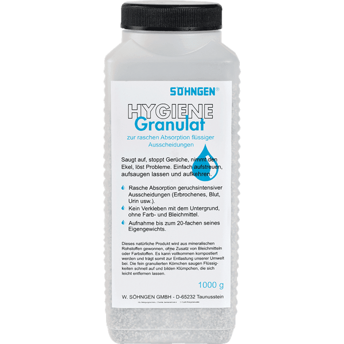 [1012087] Granulés hygiéniques 1000 mg, stoppe les odeurs, compostable, écologique