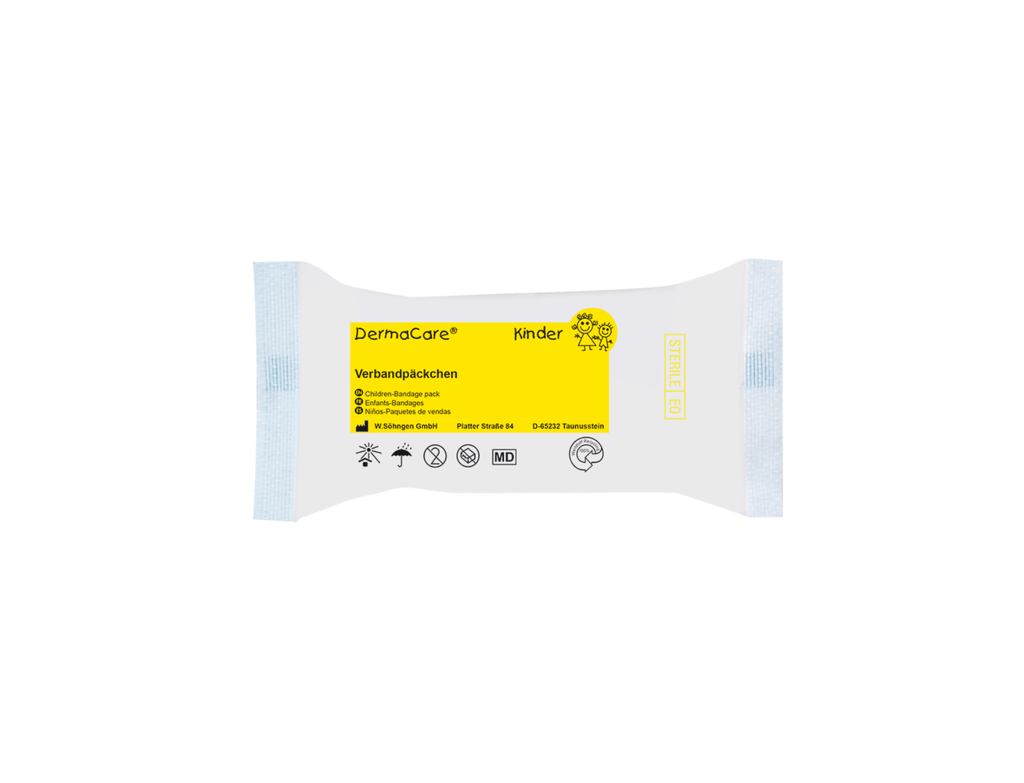 [1050004] DERMACARE paquet pansement enfant grand compresse 6 x 8 cm
