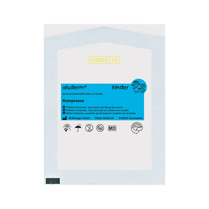 [1050208] Aluderm compresse pour enfants, 4 x 6 cm