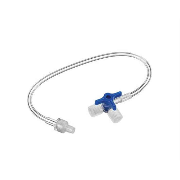 [16520C] DISCOFIX PLUS robinet 3 voies avec tuyau 25 cm