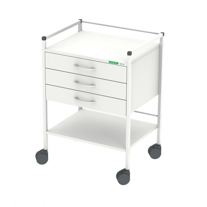 HAEBERLE 08/16 chariot 60/83 cm avec 3 tiroirs