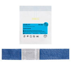 Pansement rapide enfant ALUDERM, 1 m × 4 cm, compresse 4 × 6 cm