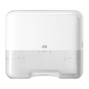 Tork Distributeur d’essuie-mains mini Singlefold / C-Fold, blanc, 29 × 33 × 13 cm