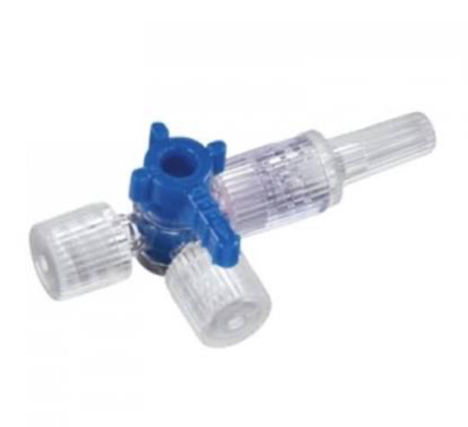 [4099010] Robinet deux voies DISCOFIX-2, bleu