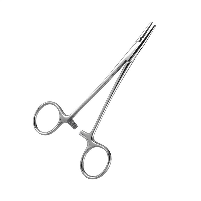 [18-012-15] Porte-aiguilles Crile-Wood inox, 15 cm