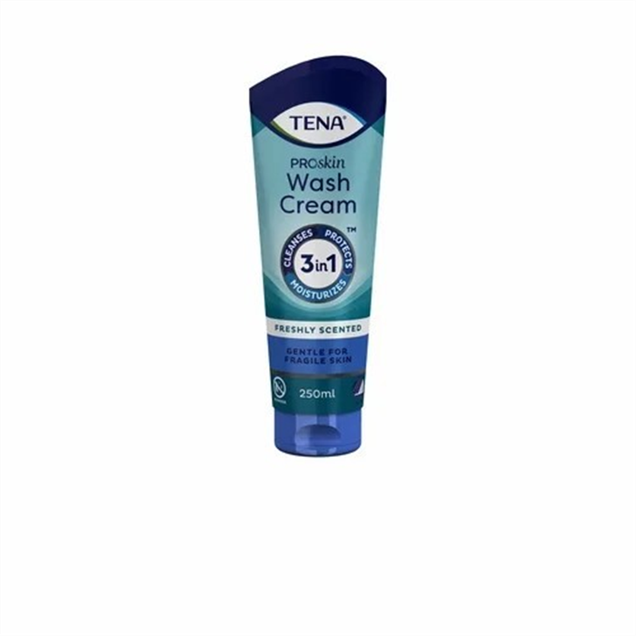 [4238] TENA Wash Cream 3-en-1, 250 ml