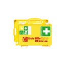 Mallette de premiers secours EXTRA bureau QUICK-CD, jaune, contenu DIN 13157, 260 x 170 x 110 mm