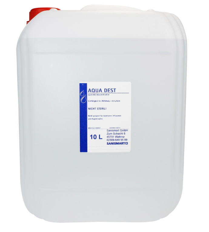 [420610] Aqua-dest, bidon de 10 L