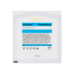 [1003213] Compresse Aluderm, 7,5 × 7,5 cm, 1 pièce