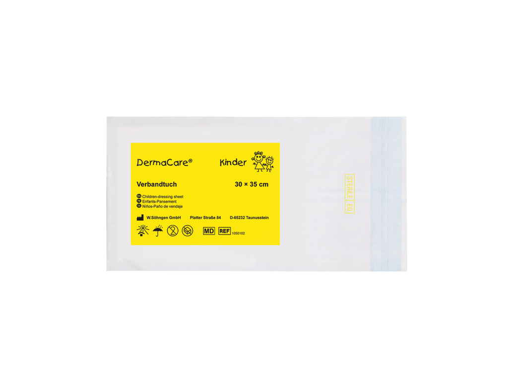 [1050102] DERMACARE pansement textile enfant, 30 x 35 cm