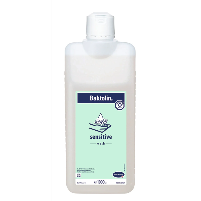 [981334] Baktolin sensitive 1000 ml, PH neutre,_x000D_
lotion lavante pour peaux sensibles et abîmées