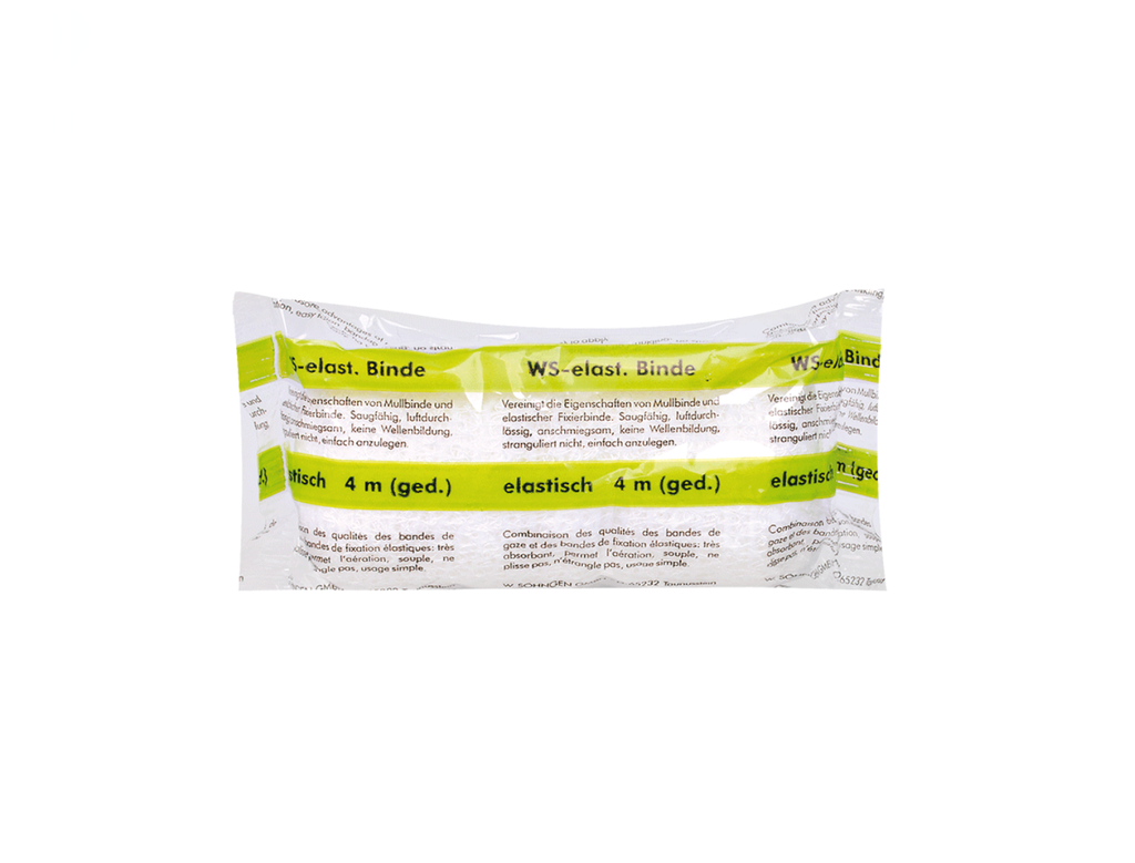 [1004011] WS bande de gaze élastique 4 m x 8 cm