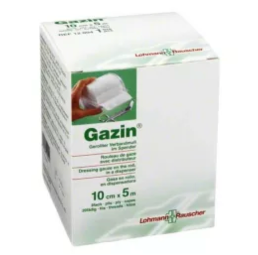 Gaze de pansement GAZIN, 10 cm x 5 m