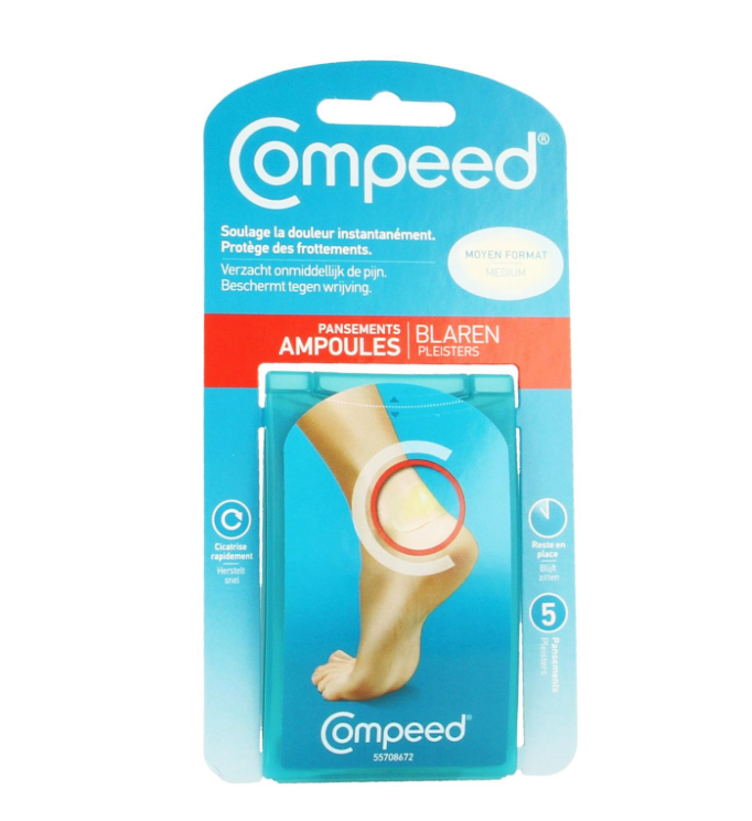 COMPEED ampoules medium, 5 pansements