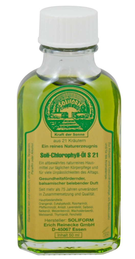 SOLIFORM huile chlorophylle S21, 50 ml