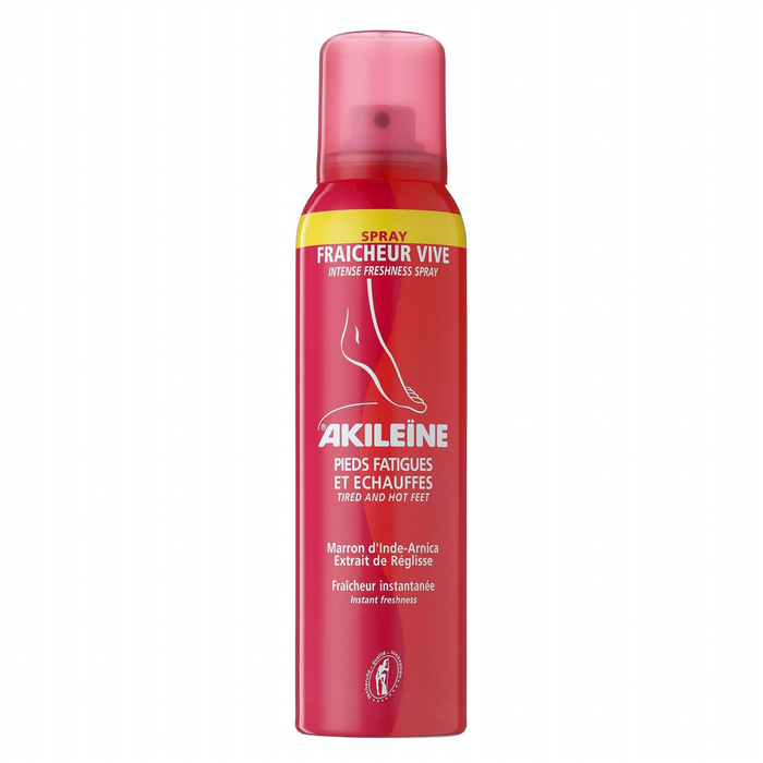 Spray Akileine Rouge Ultra Frais, anti-fatigue aérosol,150 ml_x000D_