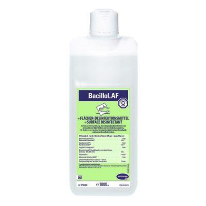 Bacillol AF 1000 ml, désinfectant de surface alcoolique, sans aldéhyde