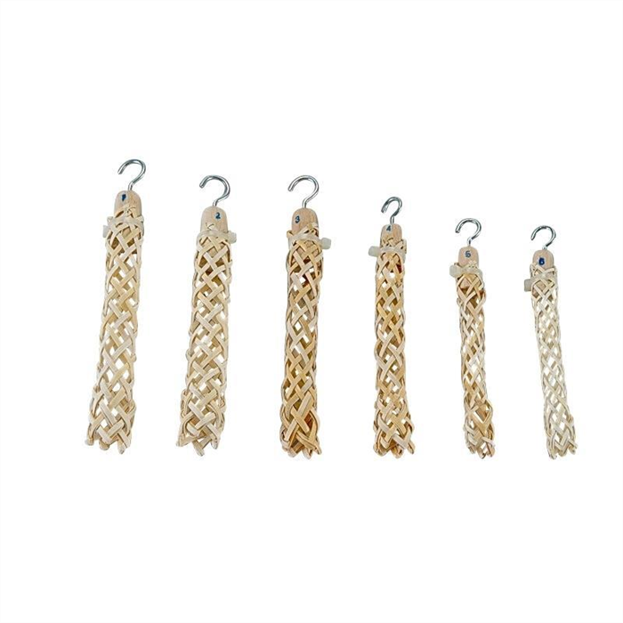[12781003-0] Doigtier en raphia Set tailles 1-6
