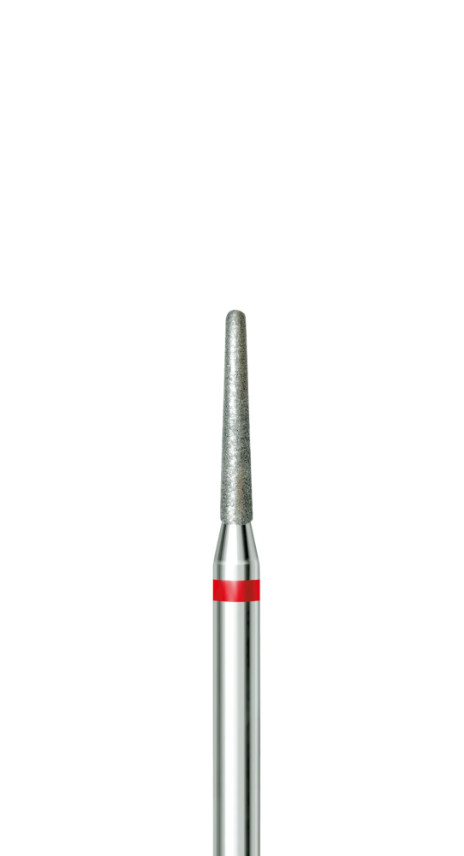 Fraise diamantée fig. 8850/016 H, grain fin, finition fine de la peau et des ongles