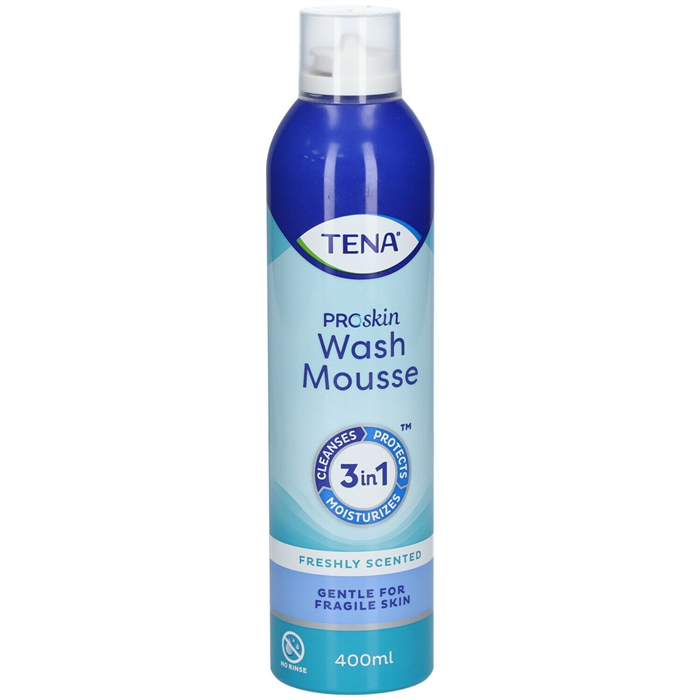 TENA ProSkin Wash Mousse 3-en-1, 400ml