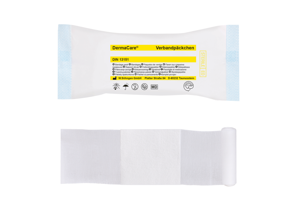 [1002003] DERMACARE paquet de pansement, moyen, 8 x 10 cm