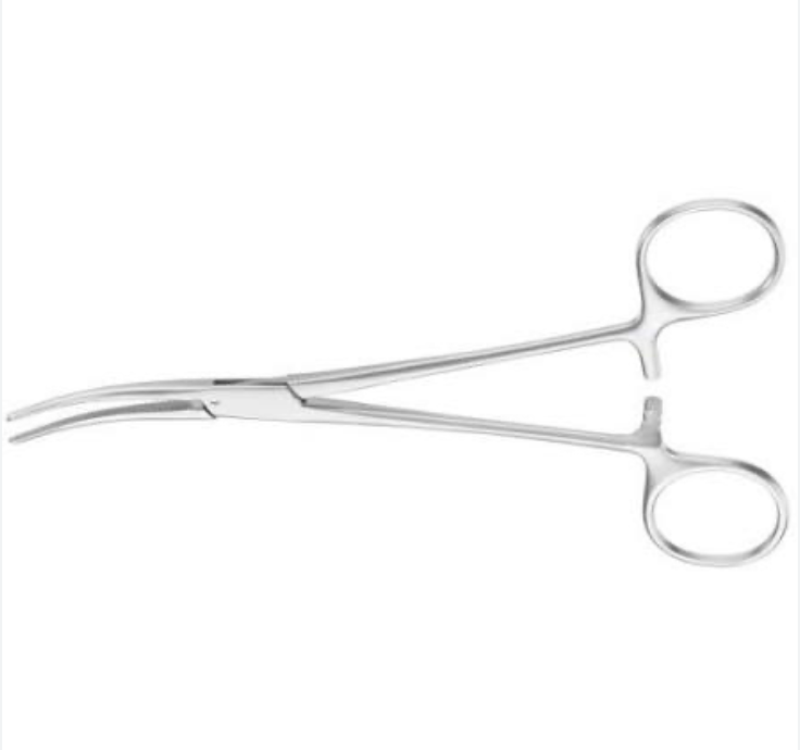 Pince hémostatique Halsted courbe 125 mm
