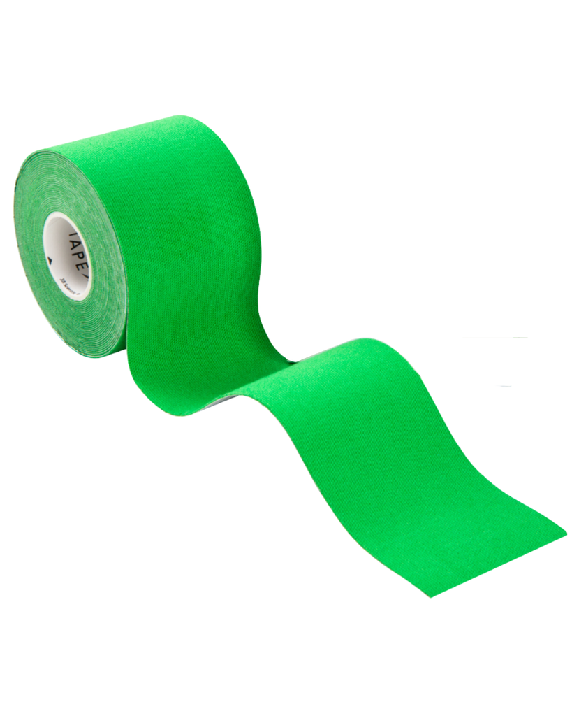 Tape kinésiologique A.Q., vert, 5 cm x 5,5 m, à l’unité