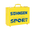 Mallette de premiers secours MULTISPORT MT-CD jaune, remplie, 400 x 300 x 150 mm