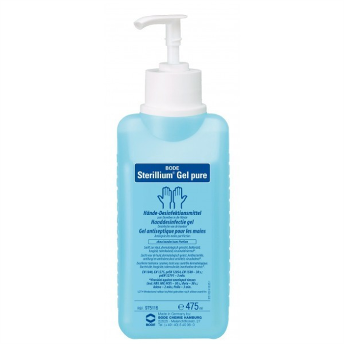 [975116] Sterillium Gel pure, 475 ml avec pompe doseuse