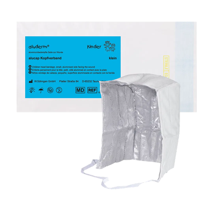 [1050216] Aluderm Alucap pour enfants, petit modèle