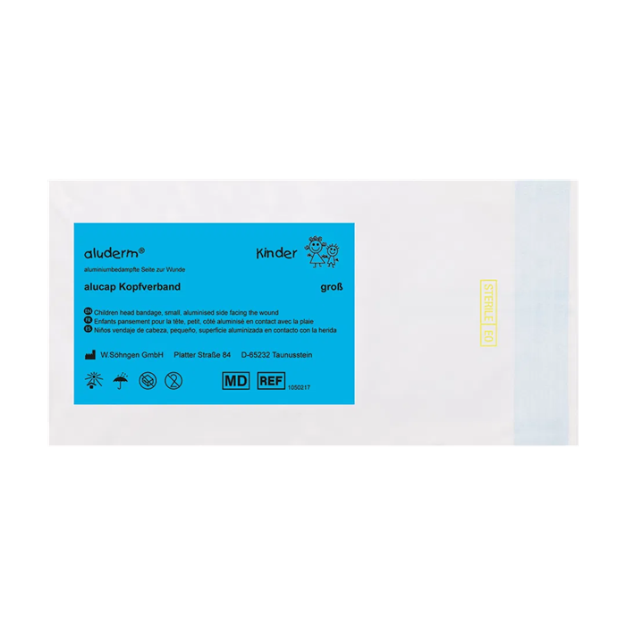 [1050217] Aluderm Alucap pour enfants, grand modèle