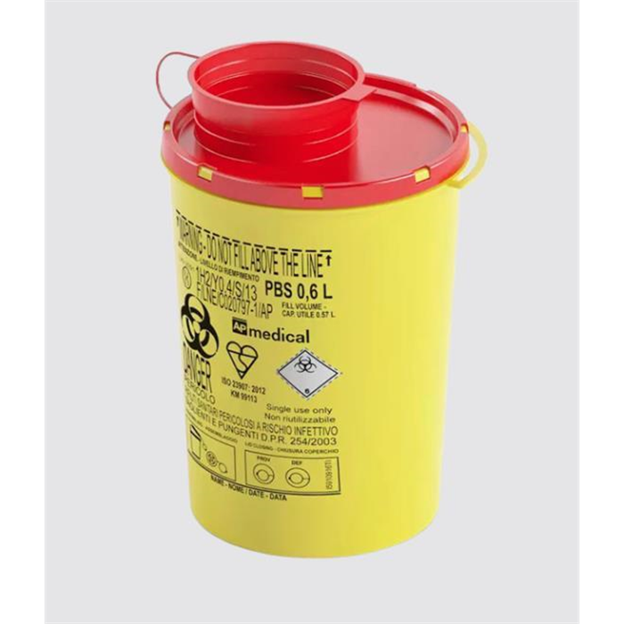 [L-09300] Boite d'élimination à canules 0.6L