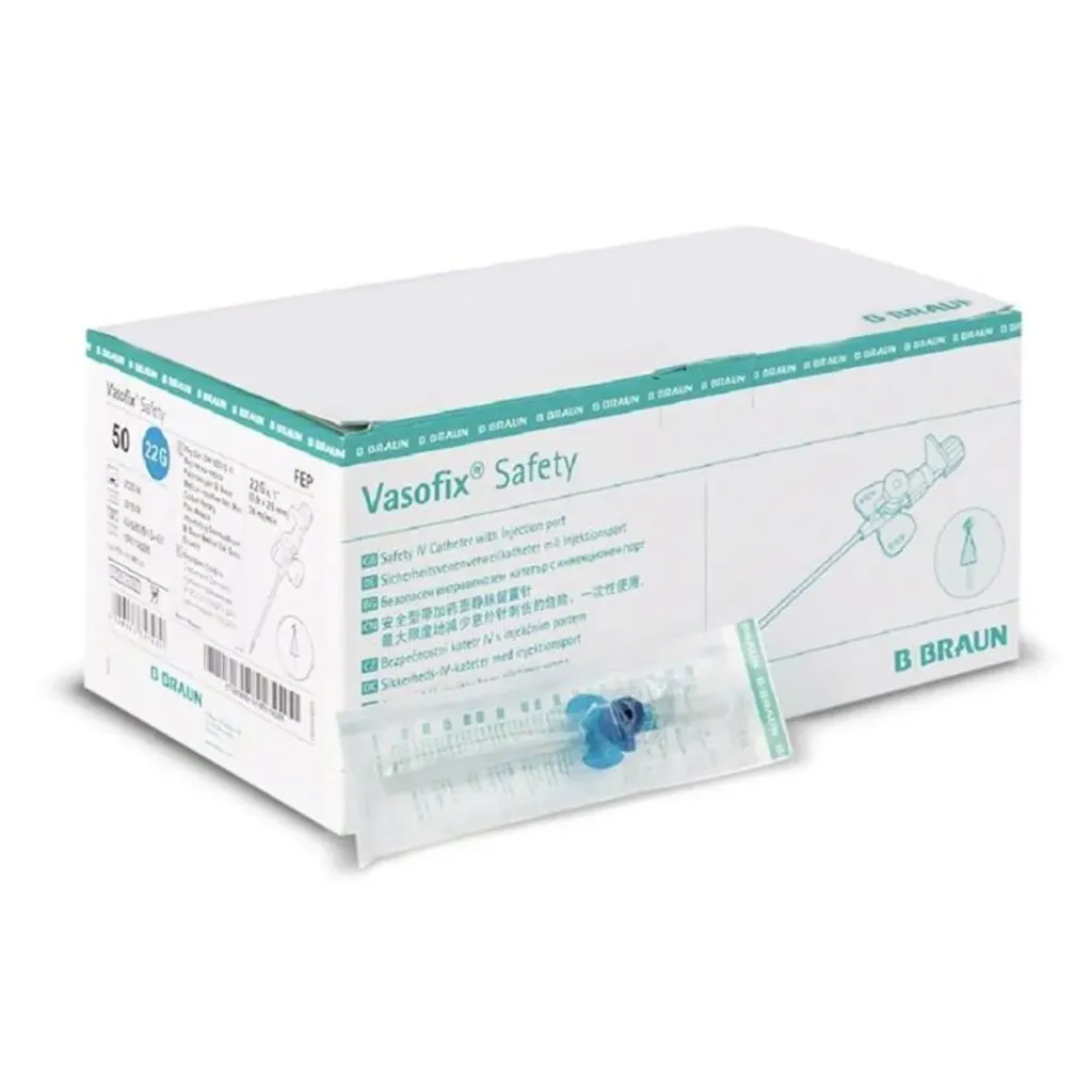 [4268091S-01] Vasofix-Safety FEP 22G 0.9x25mm - bleu