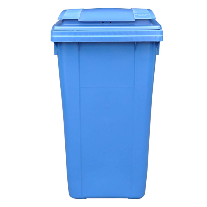 [WSB 5002] Conteneur à matériaux recyclables, plastique, 50 L, bleu