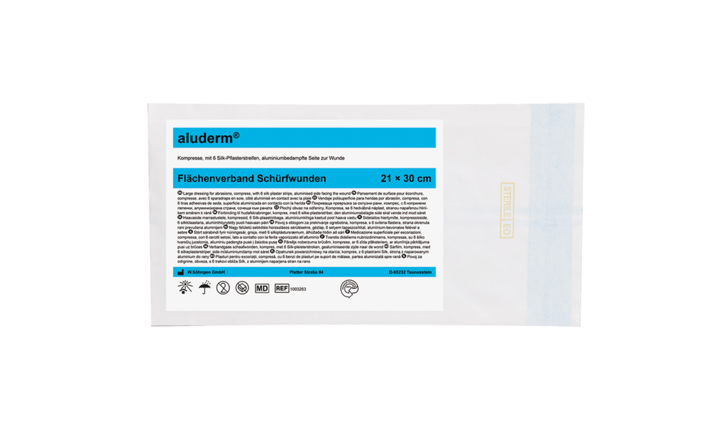 [1003263] ALUDERM pansement pour abrasions, pour adultes, 21 x 30 cm