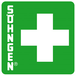 Pictogramme individuel, croix de premiers secours, 80 × 80 mm