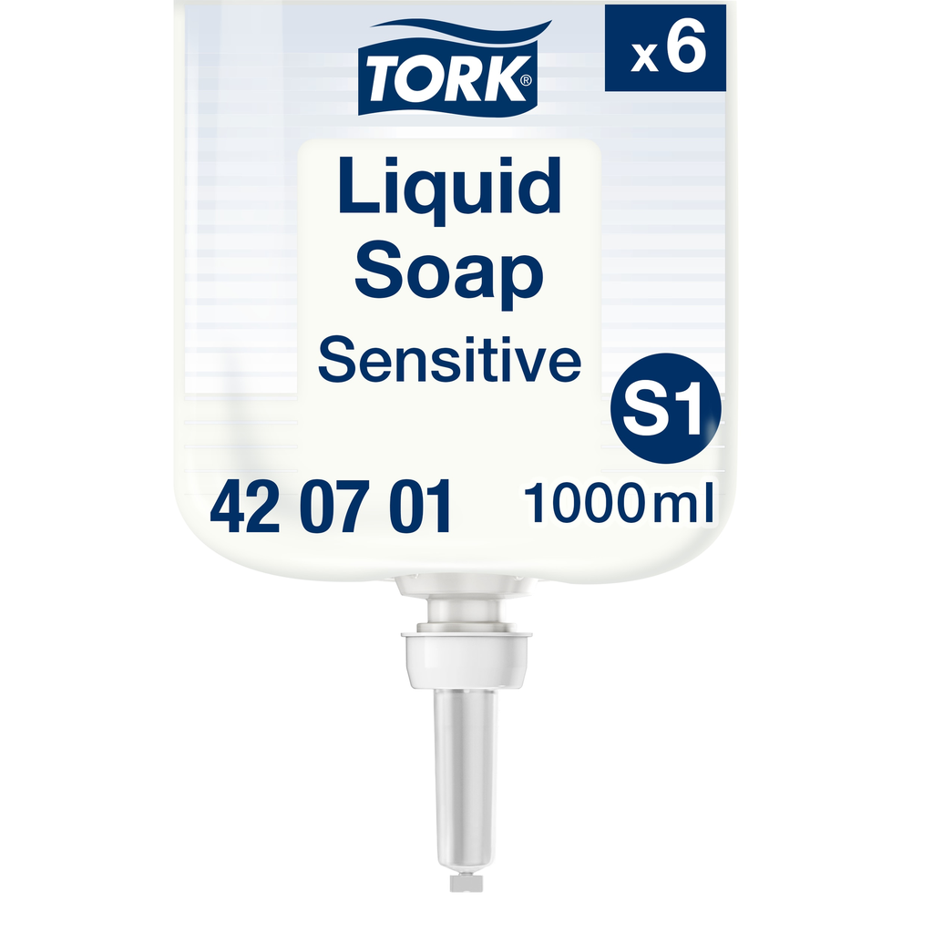 [420701] Tork Savon liquide extra doux, 1 L, non parfumé