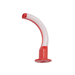 Canules de Guedel jetables sans latex, rouges, taille 4, emballage propre cliniquement